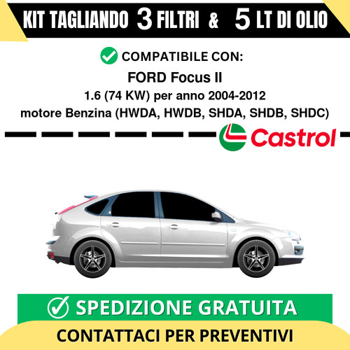 Tagliando per ford focus - tagliando, ii