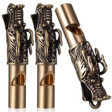  3 Pcs Brass Whistle