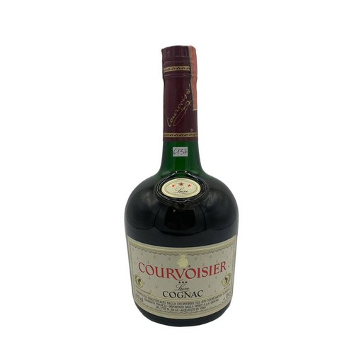 Vintage bottle courvoisier - vintage,