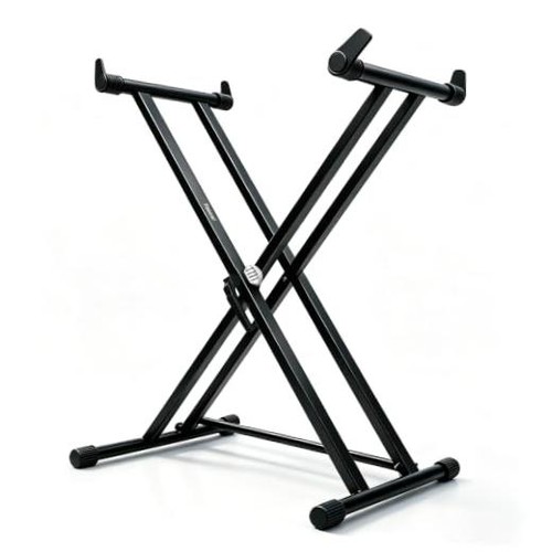 Supporto tastiera doppio con - tastiera,