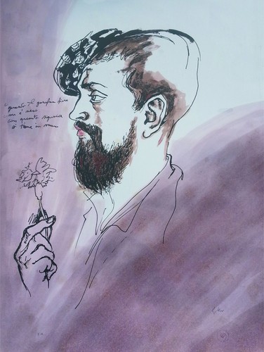 Guttuso renato garofano - guttuso, renato,