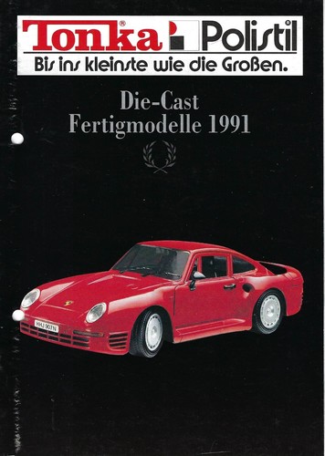 1991 tonka polistil die cast - 1991,