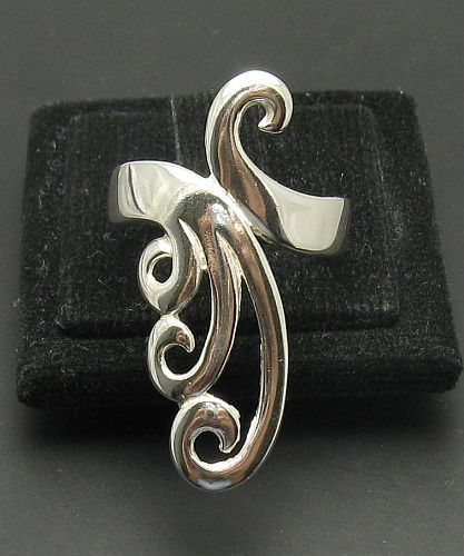Anello lungo elegante - , vero