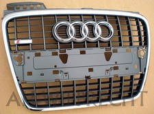NUOVO Tuning Audi A4 8E B7 S-Line Cromo Griglia Radiatore Griglia Singola Griglia Cromata