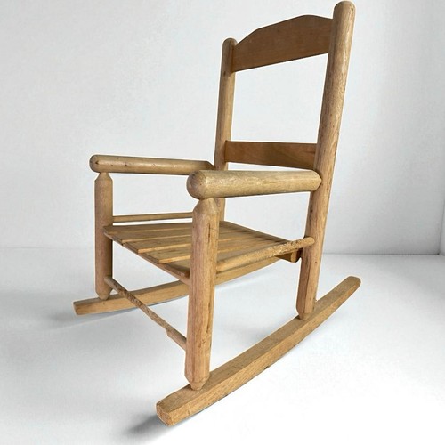 Sedia dondolo vintage fatta - sedia,