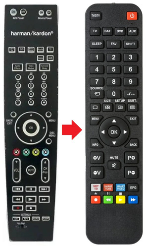 Telecomando adatto per - , harman