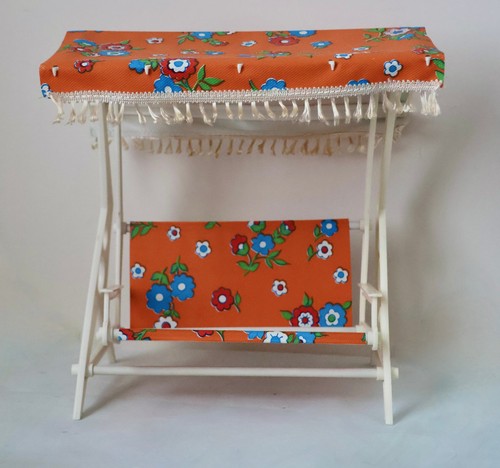 Sedia dondolo vintage anni - sedia, a