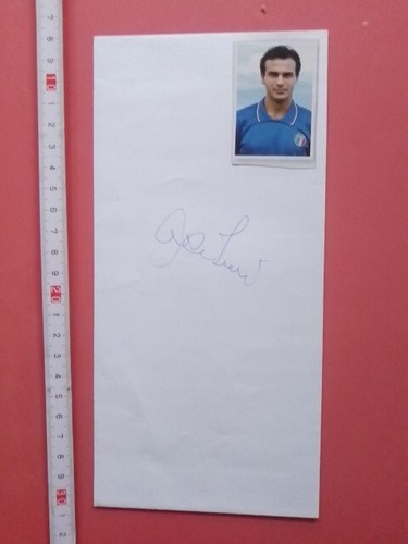 Antonio cabrini autografo - cabrini,