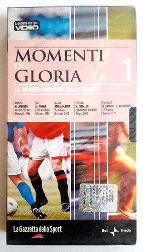 Vhs momenti gloria 1 - vhs,