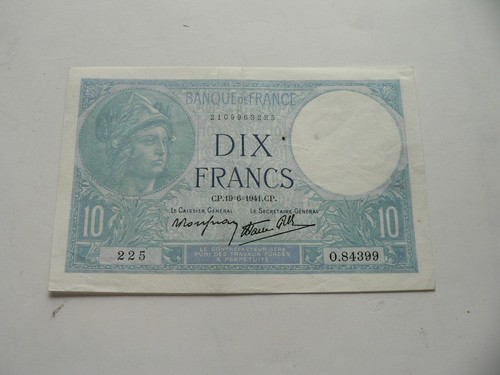 Banconota francia franchi - francia,