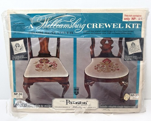 Kit ricamo crewel - , vintage