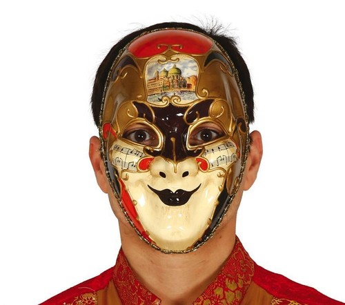 Maschera veneziana decorata