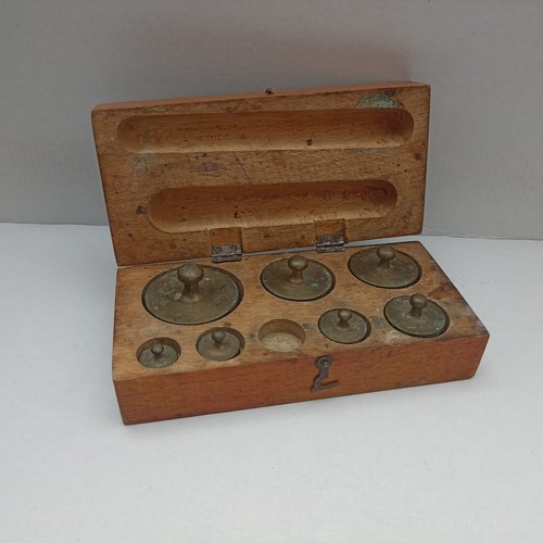 Set pesi ottone scatola - pesi,