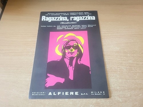 Spartito musicale ragazzina - musicale, :