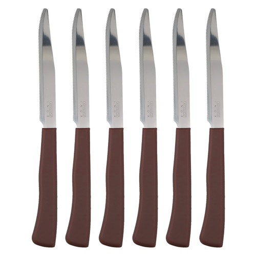 Coltelli bistecca 24pz manico - coltelli,