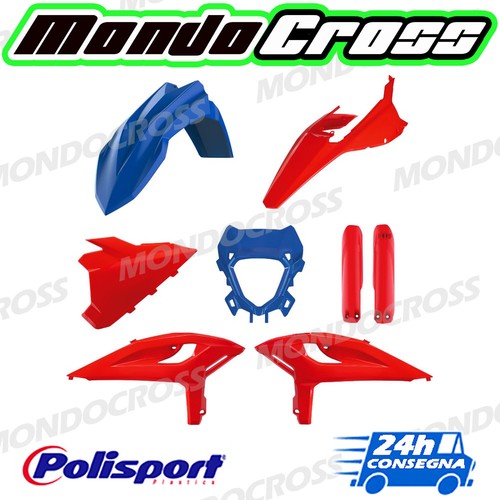 Kit plastiche polisport rosso - kit,