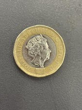 One pound 2016 Errori Di Conio