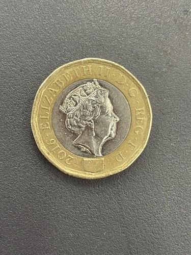 One pound 2016 errori conio - one, di