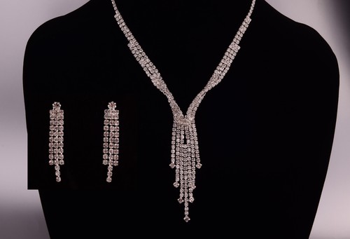 Parure collana tennis - parure,