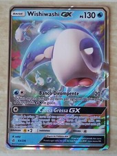 Carta pokemon wishiwashi - carta, gx