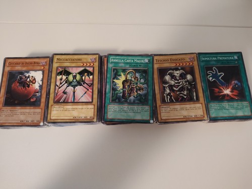 Lotto carte vintage - yu-gi-oh!,