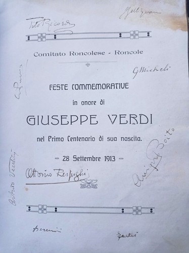 Roncole onore giuseppe - in,