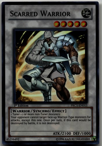 Scarred warrior super - warrior, rara