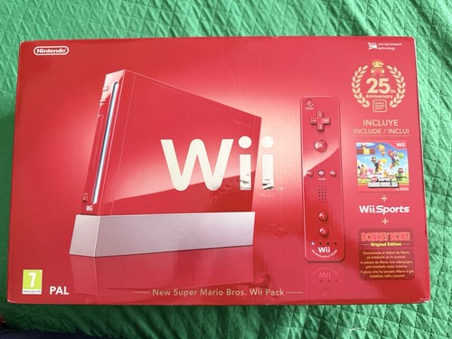 Nintendo wii rossa pal - pal, new