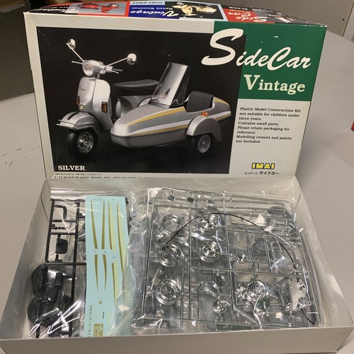 Vespa sidecar vintage - sidecar, 1/12