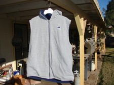 Giubbotto Adidas blu e grigio