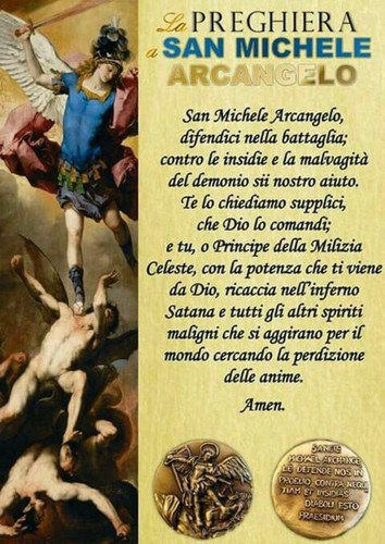Preghiera sacra san michele - a,