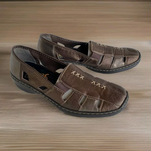 Mocassino slip rieker - on,