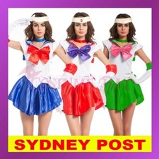 Sailor Moon Costume Red Blue
