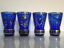 SET BICCHIERI IN CRISTALLO DI