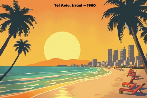 Poster viaggio vintage anni - poster, da