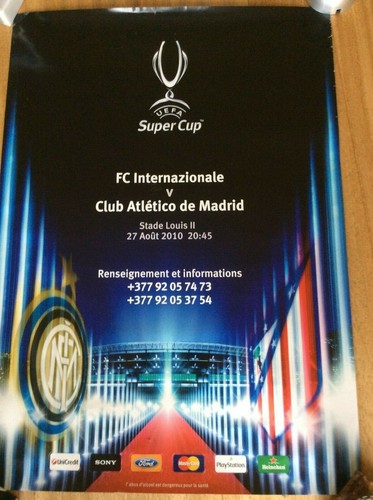 Supercoppa europea calcio 2010 - calcio,