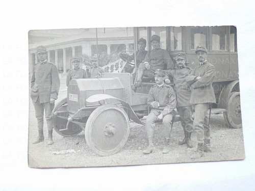 Foto militare ww1 autiere - militare,