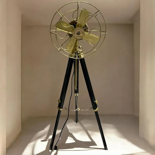 Ventilatore piantana retrò - a,