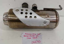 MARMITTA SCARICO TERMINALE DESTRA BMW F650 GS 2000 2002 2002 2003 VEDI?