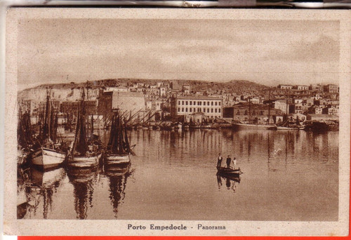 Cartolina porto empedocle fp - cartolina,