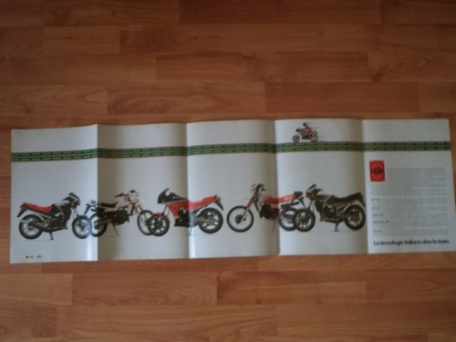 Poster anno 1985 - anno, gilera