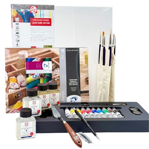 Set dipinti olio - di,