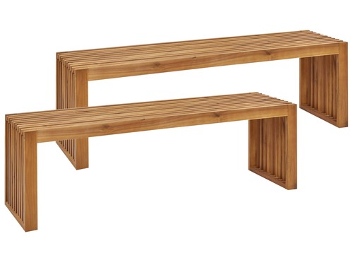 Set panchine da giardino - set, di