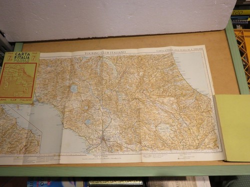 Vecchia mappa carta - vecchia, geografica