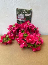 Ghirlanda fiori per cestini bici ed abbellimento bici