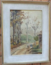 Dipinto quadro epoca '900 con
