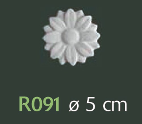 Rosone gesso bianco - rosone,