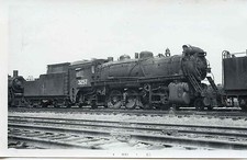 7D370 RP 1960/64 CN MOTORE FERROVIARIO NAZIONALE CANADESE #3257 BARRIE ONTARIO