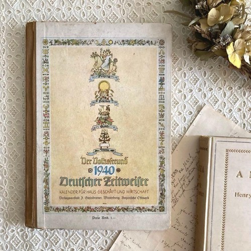 Vintage german journal 1940 - journal,