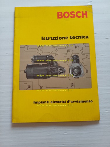 Bosch manuale officina